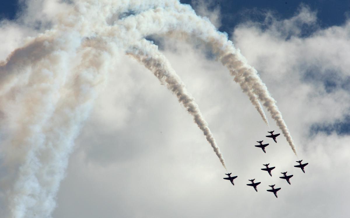 Day three at the Bournemouth Air Festival 2015. Pictures by Richard Crease, from the roof of the Cumberland Hotel.