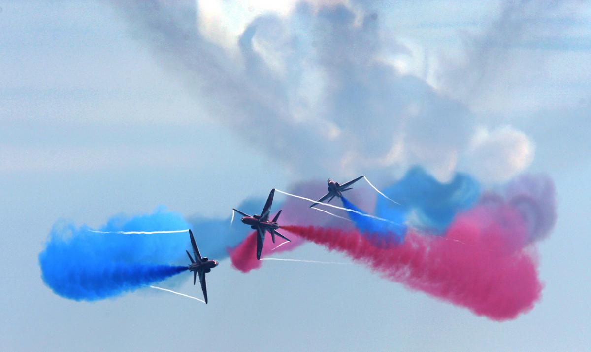 Day three at the Bournemouth Air Festival 2015. Pictures by Richard Crease, from the roof of the Cumberland Hotel.