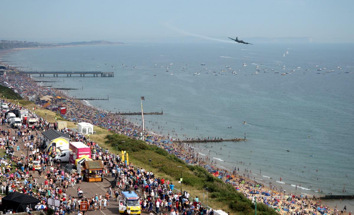 Day three at the Bournemouth Air Festival 2015. Pictures by Richard Crease, from the roof of the Cumberland Hotel.