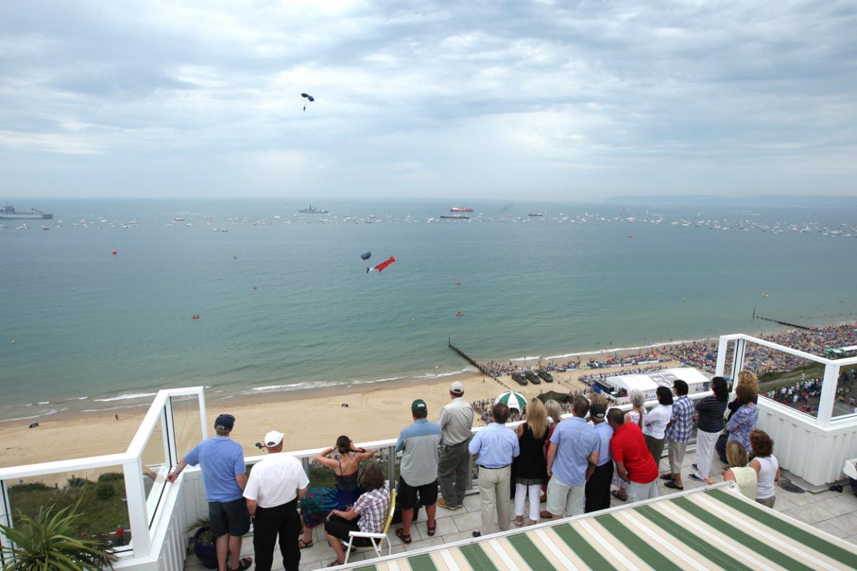 Day three at the Bournemouth Air Festival 2015. Pictures by Richard Crease, from the roof of the Cumberland Hotel.