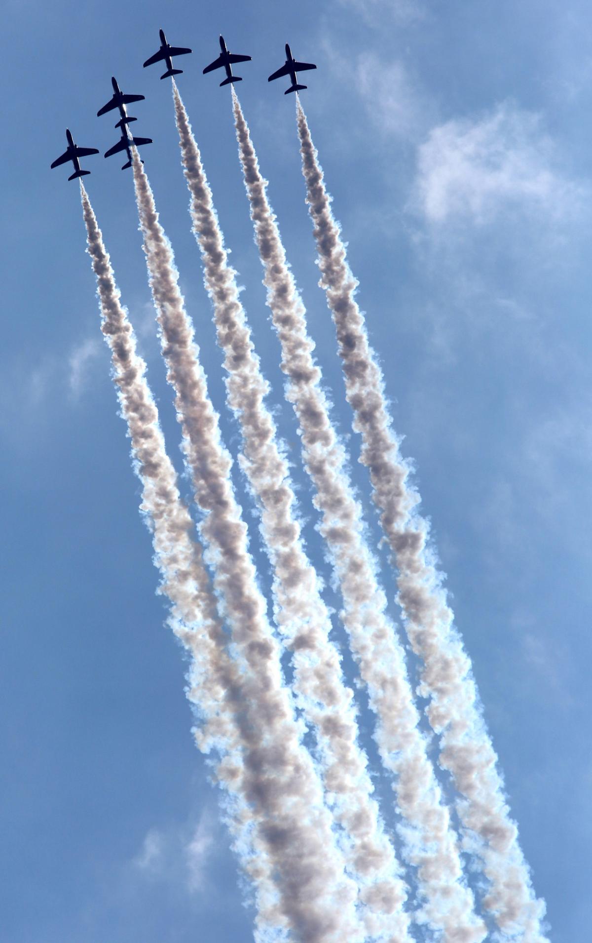 Day three at the Bournemouth Air Festival 2015. Pictures by Richard Crease, from the roof of the Cumberland Hotel.