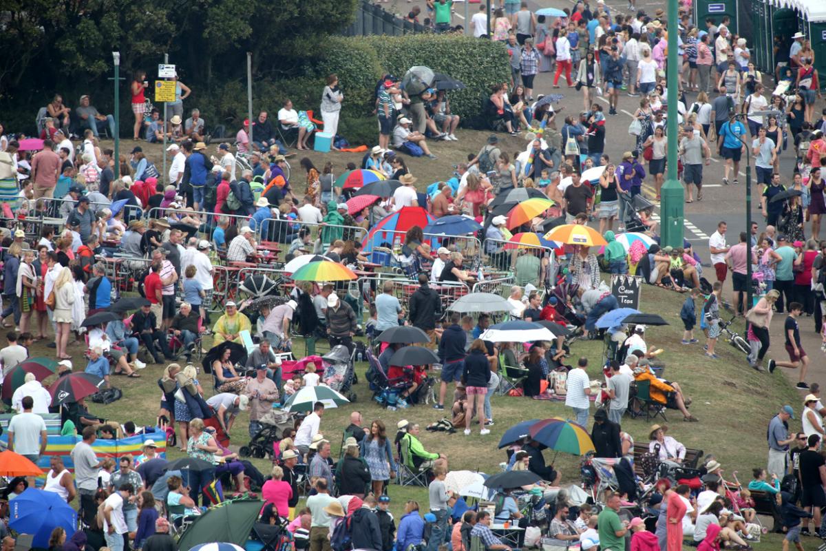 Day three at the Bournemouth Air Festival 2015. Pictures by Richard Crease, from the roof of the Cumberland Hotel.