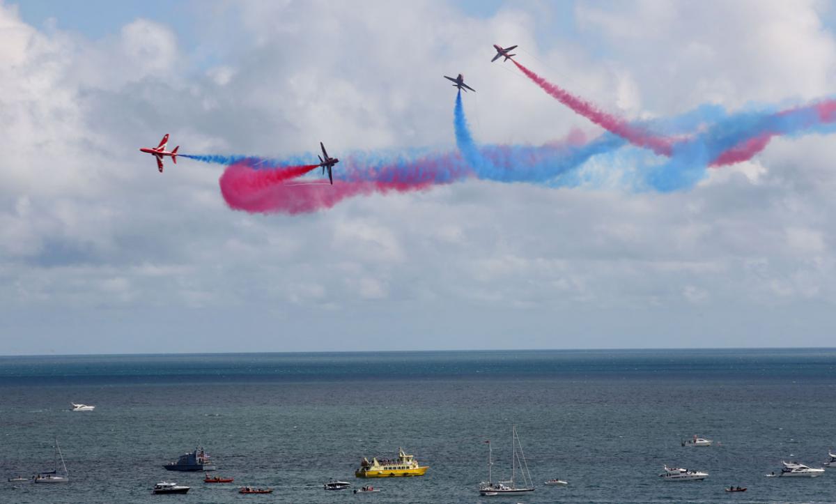 Sunday at the Bournemouth Air Festival 2015. Pictures by Corin Messer. 