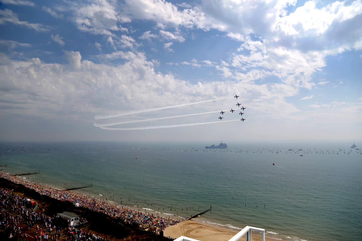 Sunday at the Bournemouth Air Festival 2015. Pictures by Richard Crease. 