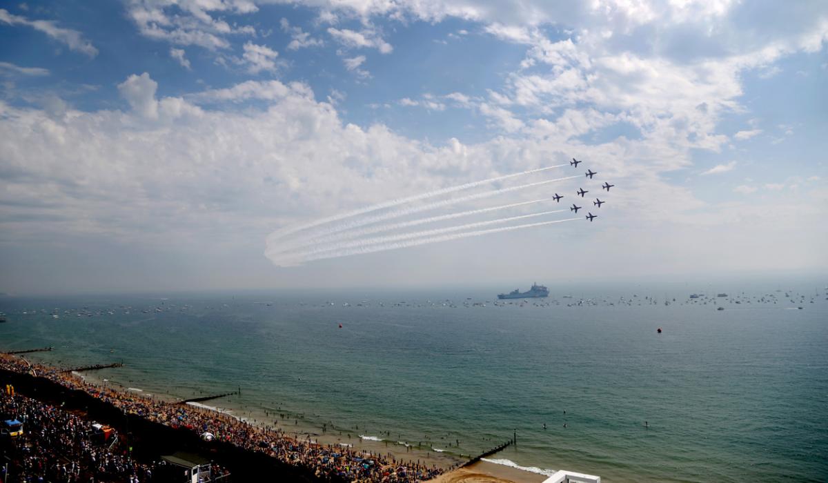 Sunday at the Bournemouth Air Festival 2015. Pictures by Richard Crease. 