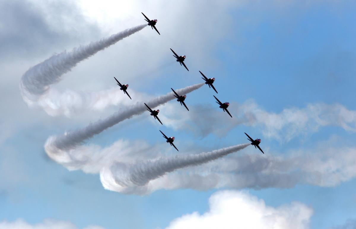 Sunday at the Bournemouth Air Festival 2015. Pictures by Richard Crease. 