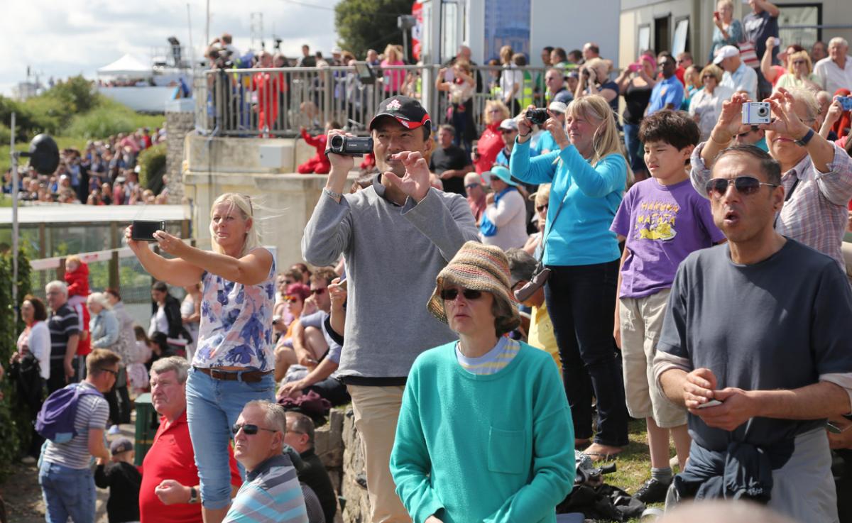 Sunday at the Bournemouth Air Festival 2015. Pictures by Richard Crease. 