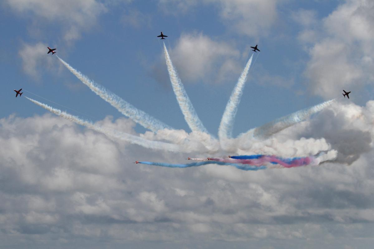 Sunday at the Bournemouth Air Festival 2015. Pictures by Rob Fleming. 