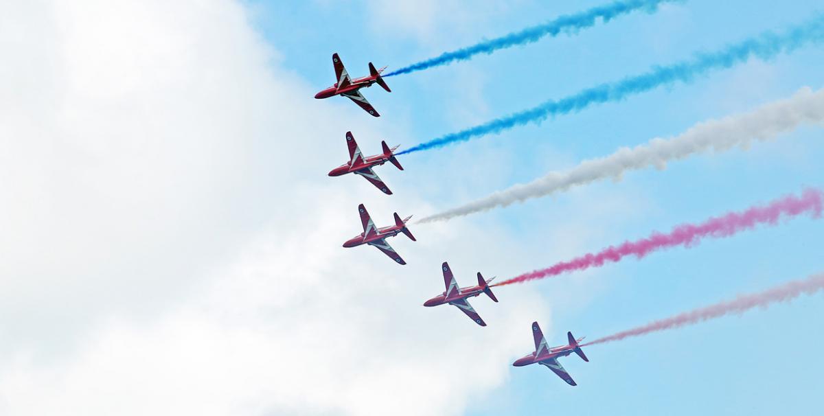 Sunday at the Bournemouth Air Festival 2015. Pictures by Sally Adams. 