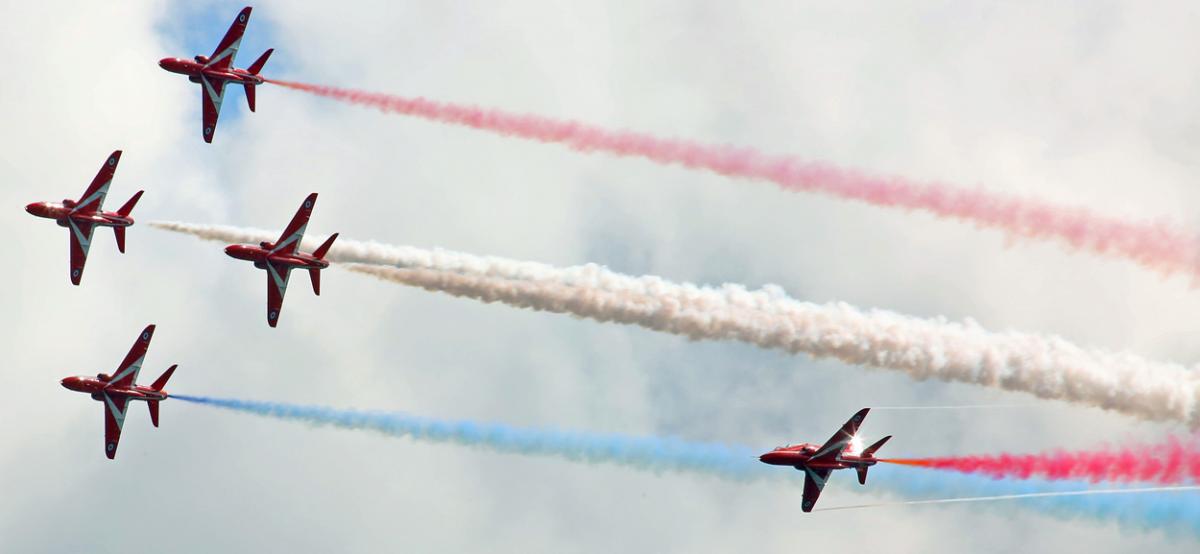 Sunday at the Bournemouth Air Festival 2015. Pictures by Sally Adams. 