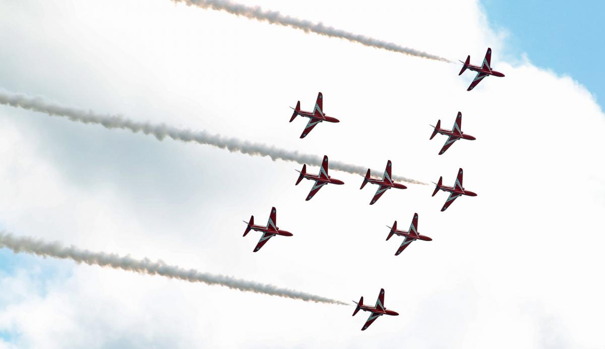 Sunday at the Bournemouth Air Festival 2015. Pictures by Sally Adams. 