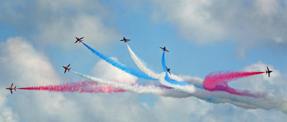 Sunday at the Bournemouth Air Festival 2015. Pictures by Sally Adams. 