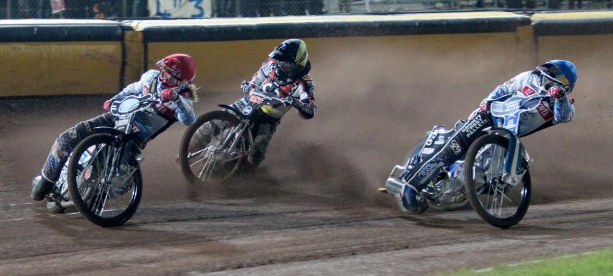 All the pictures from Poole Pirates v Belle Vue at Wimborne Road in the Elite League Final on Wednesday, September 30, 2015 by Sam Sheldon