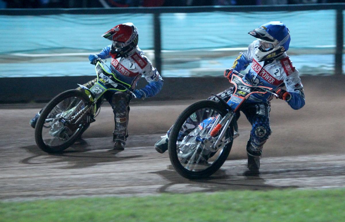 All the pictures from Poole Pirates v Belle Vue at Wimborne Road in the Elite League Final on Wednesday, September 30, 2015 by Sam Sheldon