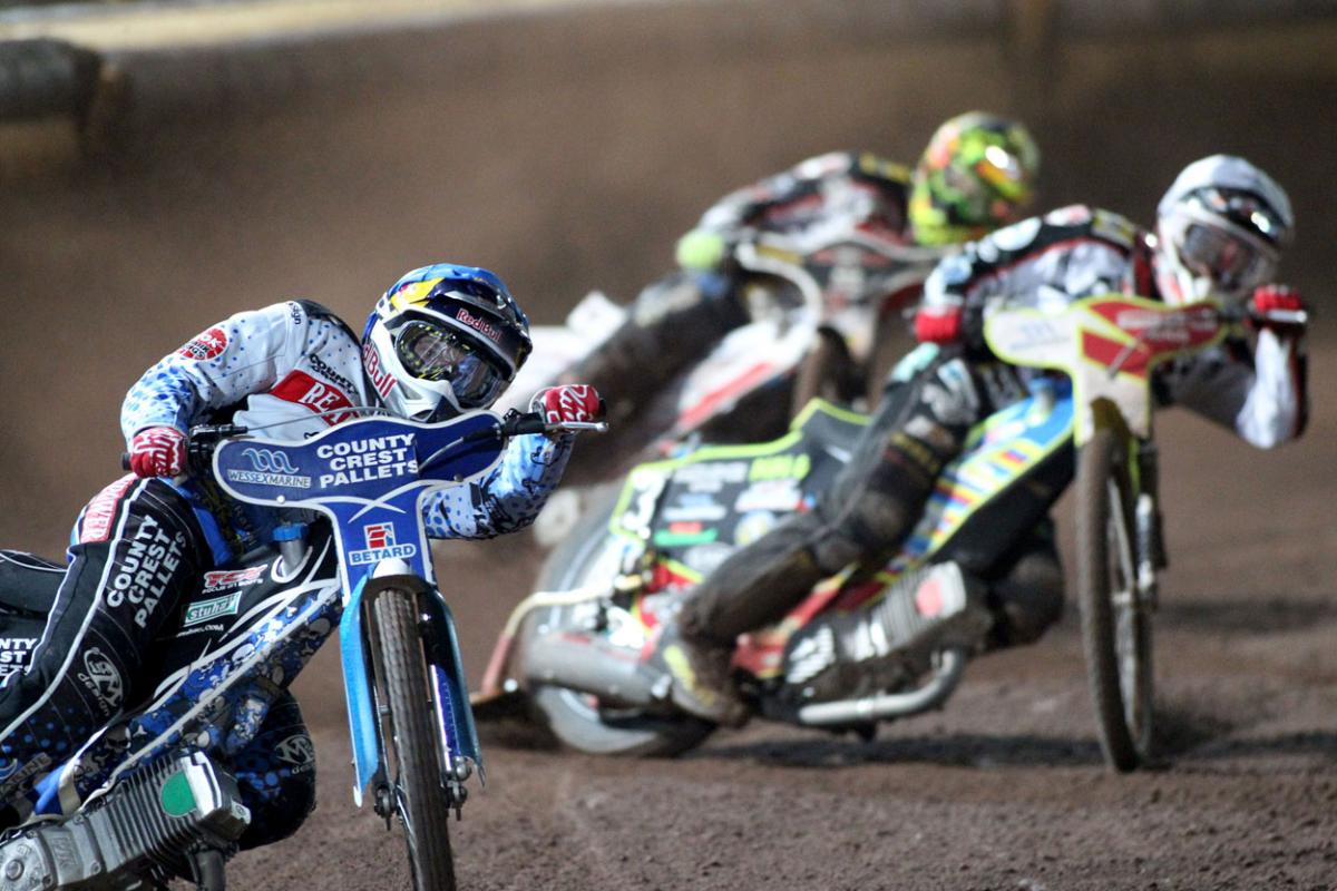 All the pictures from Poole Pirates v Belle Vue at Wimborne Road in the Elite League Final on Wednesday, September 30, 2015 by Sam Sheldon