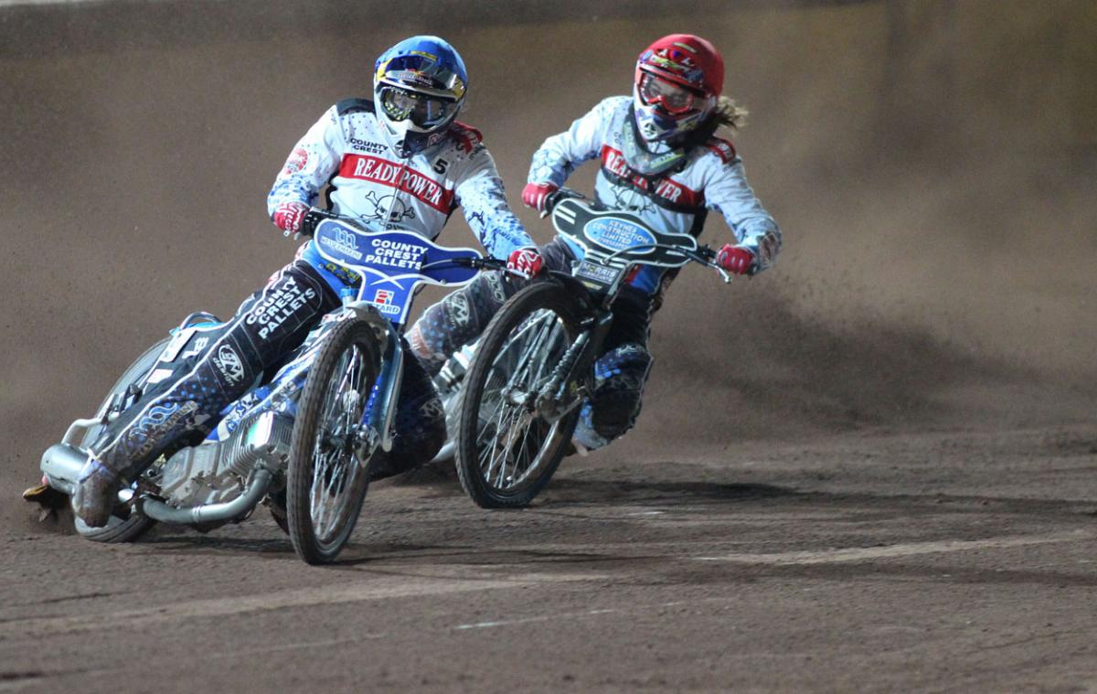 All the pictures from Poole Pirates v Belle Vue at Wimborne Road in the Elite League Final on Wednesday, September 30, 2015 by Sam Sheldon