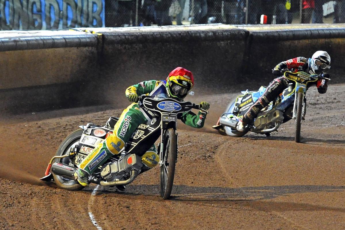 Fellow riders and speedway fans gather to support Darcy Ward at his benefit speedway  meeting  Team Magic v Team Monster at Poole Stadium 7th October 2015. Picturse by Denis Murphy