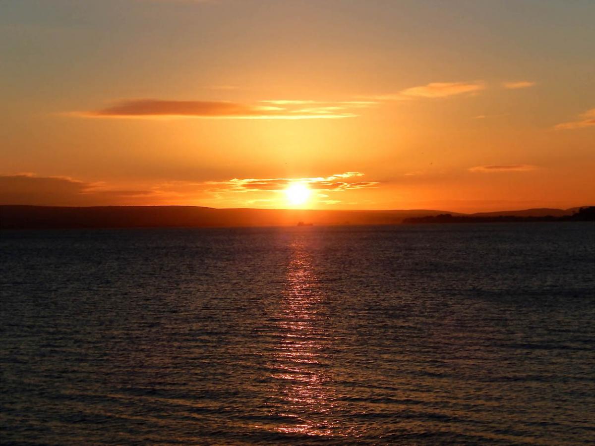 Sunset taken off Bournemouth Pier by Barrie Watts