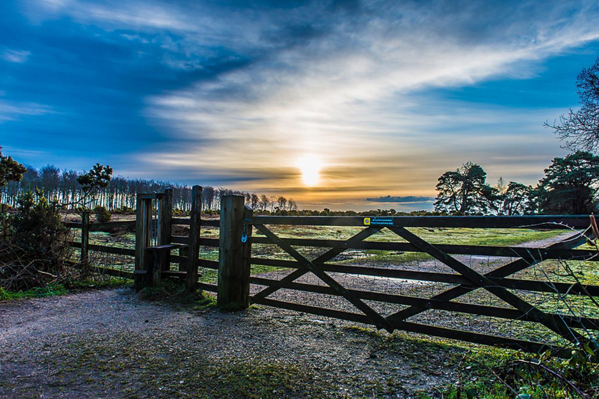 Footsteps in the Sand - Fishermans Walk Sunrisecaptured  by Ben Clark